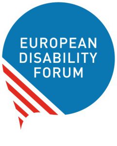 European Disability Forum logo